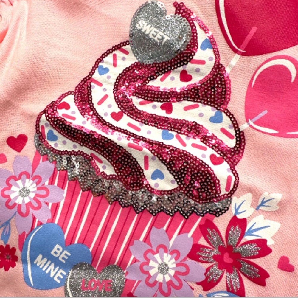 ISAAC MIZRAHI‎ NEW YORK Little Girls Cupcake Dobby Top